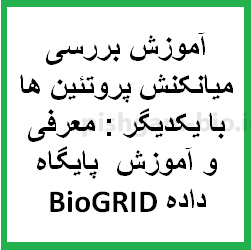 آموزش بررسی میانکنش پروتئین ها با یکدیگر : معرفی و آموزش پایگاه داده BioGRID