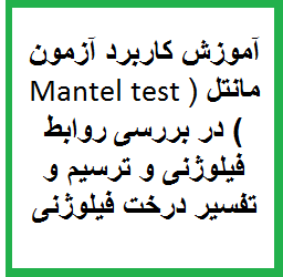 آموزش کاربرد آزمون مانتل (Mantel test ) در بررسی روابط فیلوژنی و ترسیم و تفسیر درخت فیلوژنی