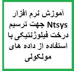 آموزش نرم افزار Ntsys جهت ترسیم درخت فیلوژنتیکی با استفاده از داده های RAPD، SSR ، ISSR ، AFLP ، RFLP