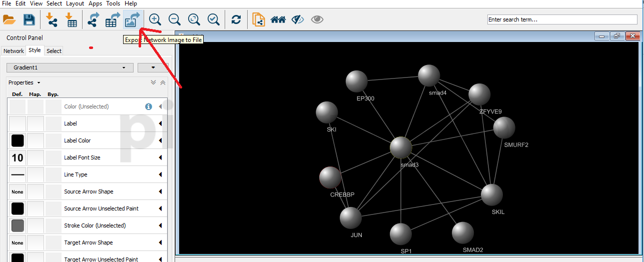 آموزش نرم افزار cytoscape برای ترسیم شبکه های میانکنشی بین پروتئین ها و ژن ها