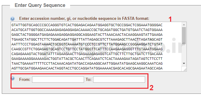 آموزش سایت NCBI: نرم‌افزار ORFfinder برای شناسایی و کشف چارچوب خواندن باز (ORF) در توالی DNA و RNA