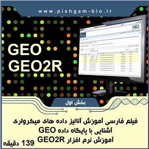 فیلم فارسی آموزش آنالیز داده های میکرواری (بررسی تغییرات بیان ژنها) با استفاده از نرم افزار R بخش اول: آشنایی با پایگاه داده GEO و آموزش نرم افزار GEO2R
