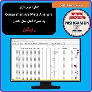 دانلود رایگان نرم افزار Comprehensive Meta Analysis 2.2.064 به همراه فعال ساز دائمی برای انجام متاآنالیز