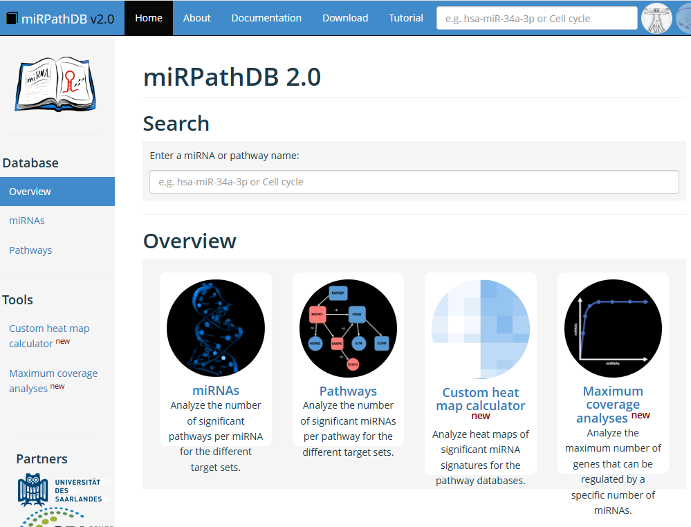 آشنایی با MiRPathDB 2.0: پایگاه داده جامع برای تحلیل مسیرهای بیولوژیکی مرتبط با میکروRNA